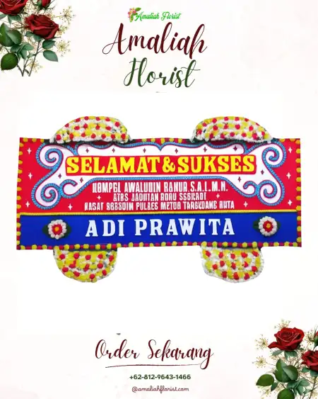 Papan Bunga Ucapan Selamat Sindurjan